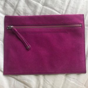 Banana Republic Suede Clutch